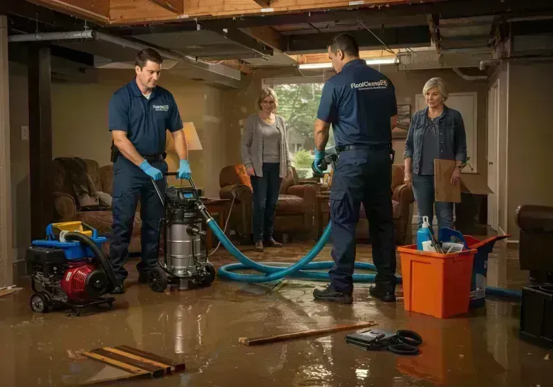 Basement Water Extraction and Removal Techniques process in Fort Campbell North, KY