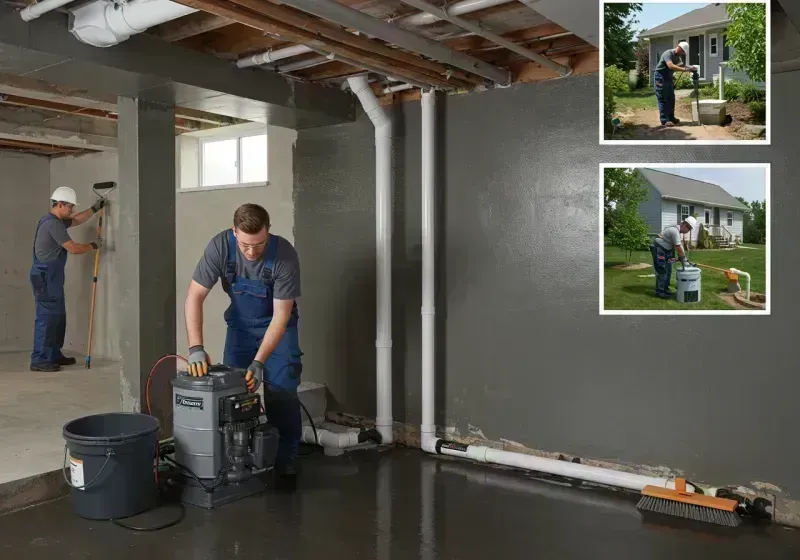 Basement Waterproofing and Flood Prevention process in Fort Campbell North, KY